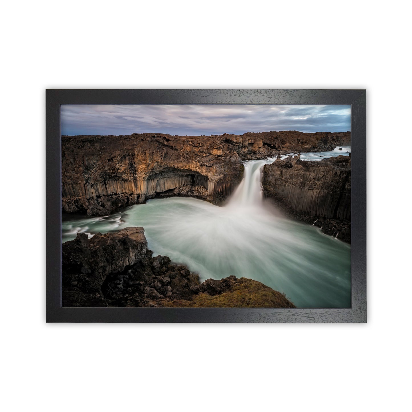Afterglow Art Print by Karsten Wrobel Black Grain