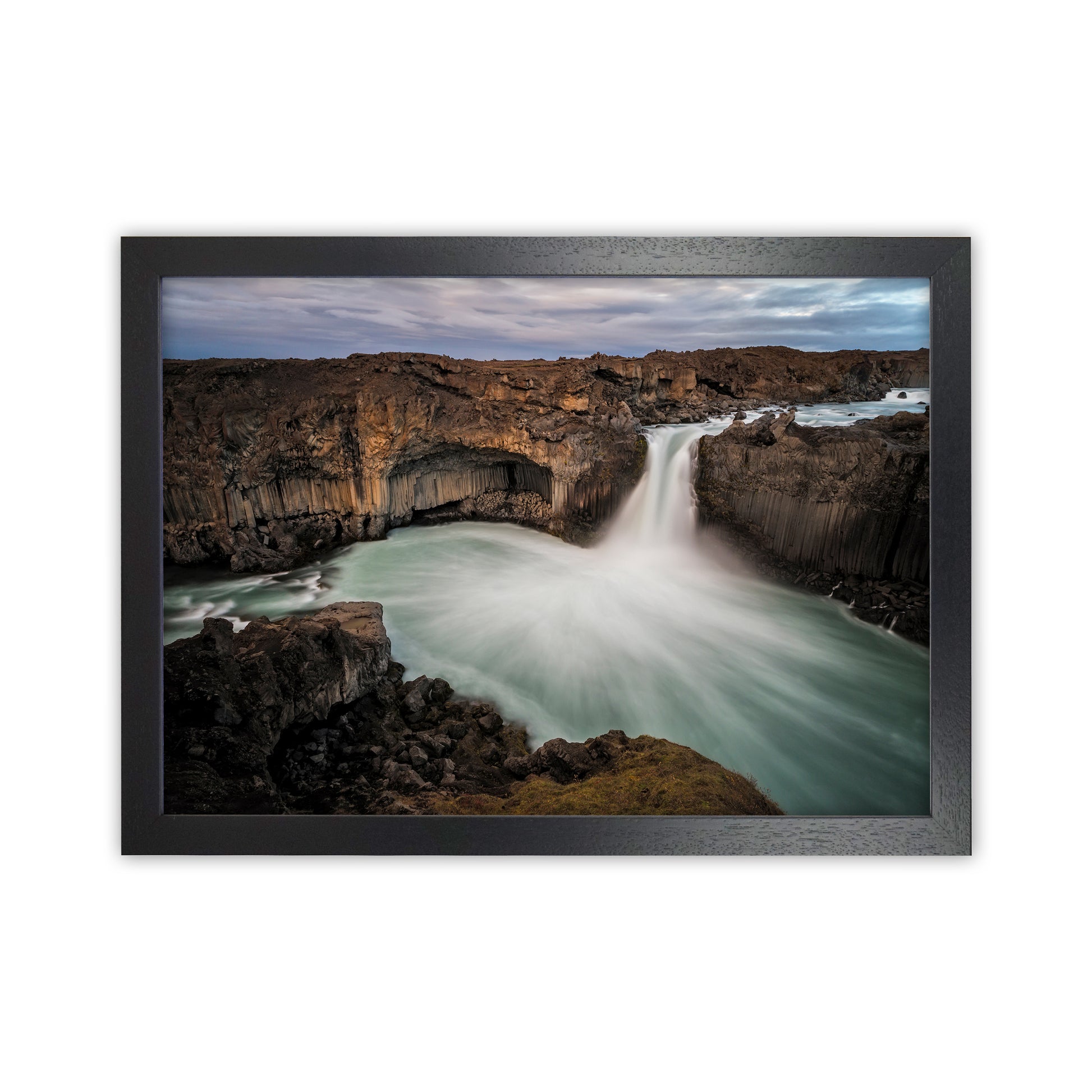 Afterglow Art Print by Karsten Wrobel Black Grain