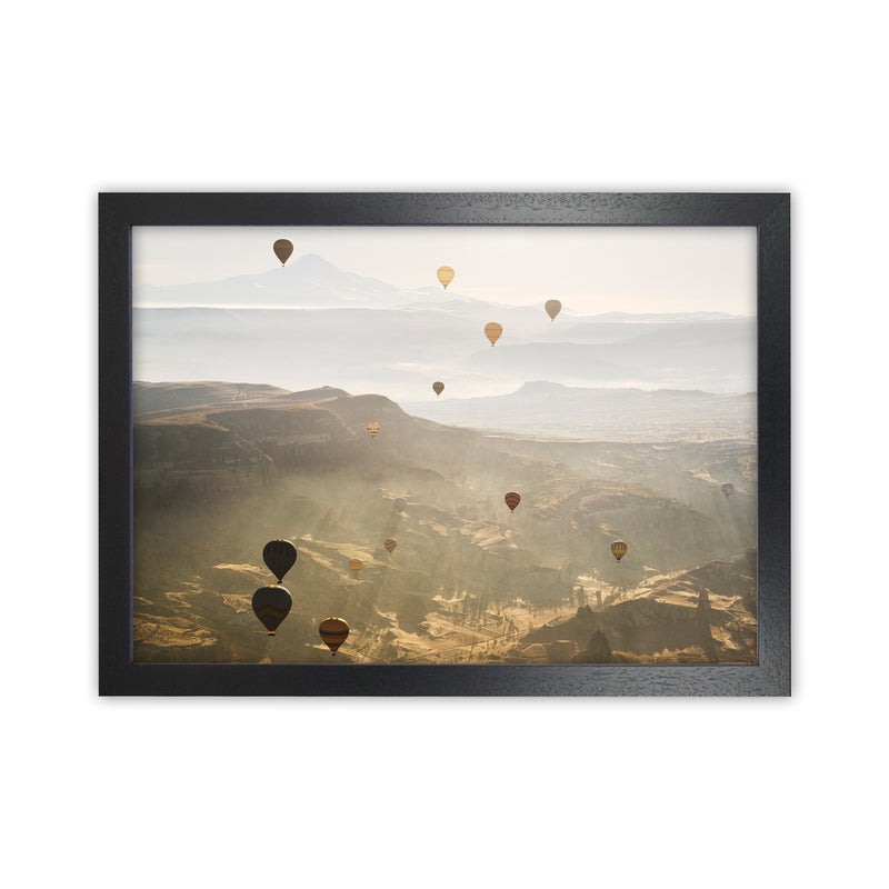 Up Up Away Art Print by Karsten Wrobel Black Grain