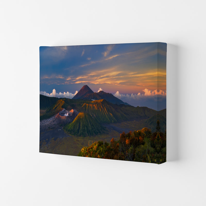 Volcano Dawn Art Print by Karsten Wrobel Canvas