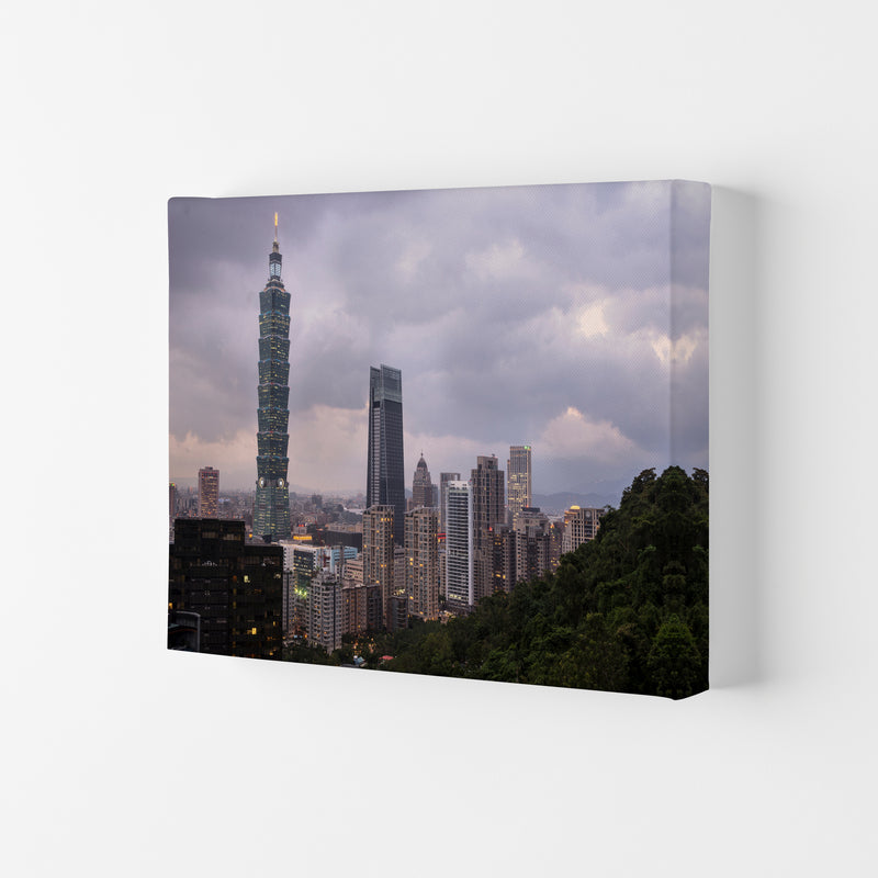 Goodnight Taipei Art Print by Karsten Wrobel Canvas
