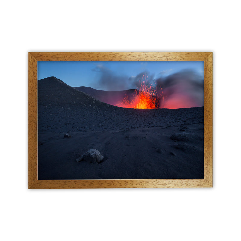 Approaching Hell Art Print by Karsten Wrobel Oak Grain