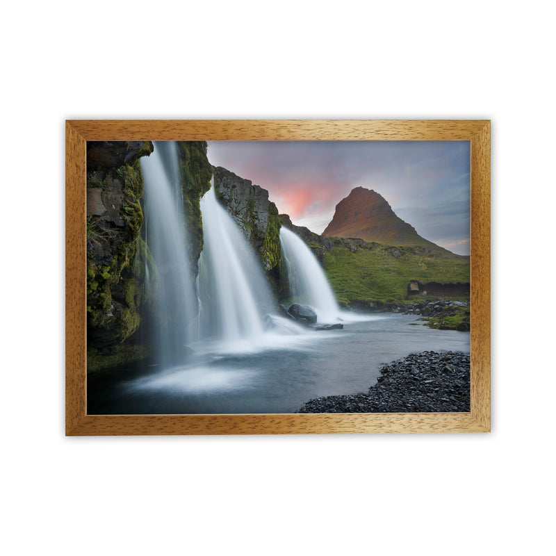 Triple Falls Art Print by Karsten Wrobel Oak Grain