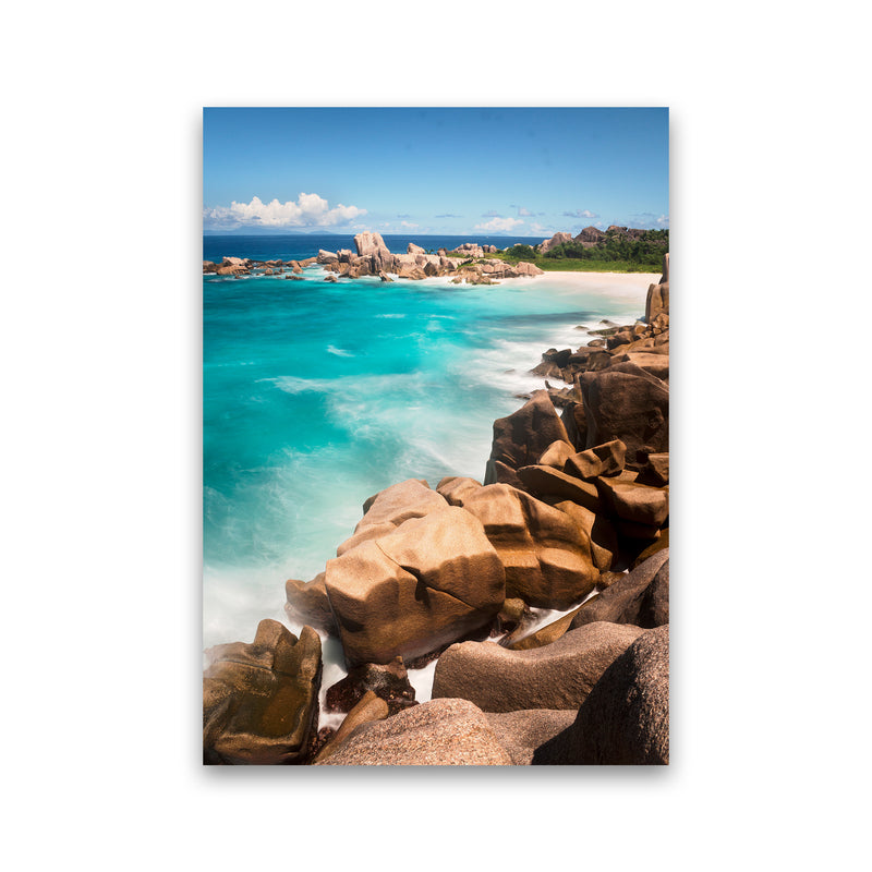 Secret Beach Portrait Art Print by Karsten Wrobel Print Only