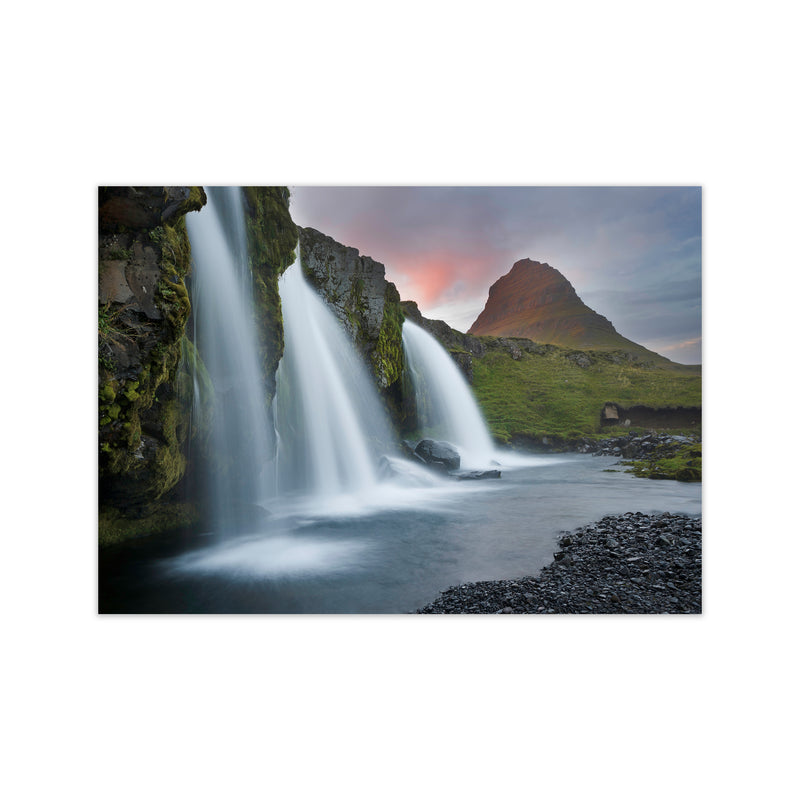 Triple Falls Art Print by Karsten Wrobel Print Only