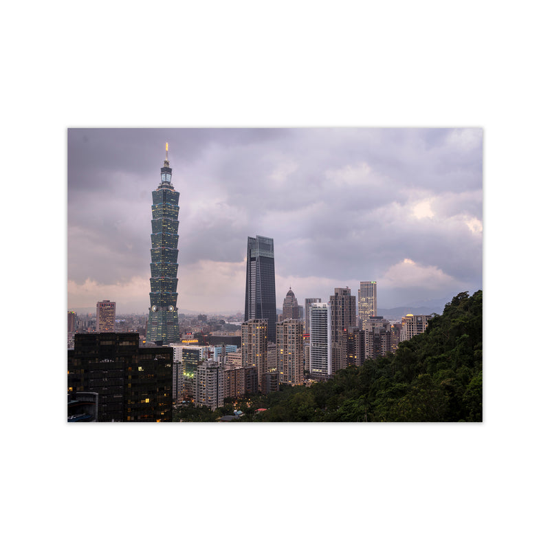 Goodnight Taipei Art Print by Karsten Wrobel Print Only