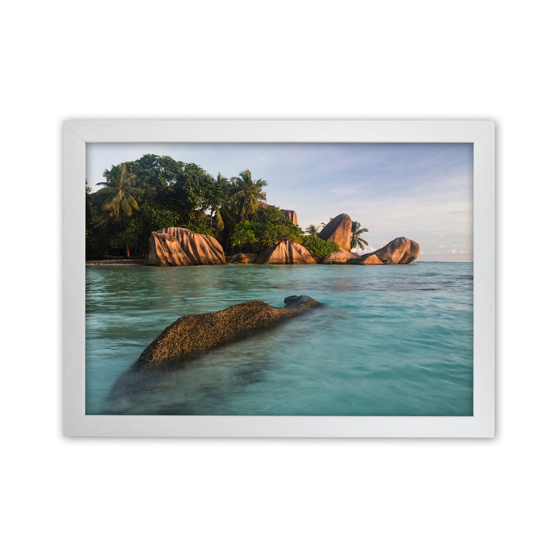 Asda Landscape Art Print by Karsten Wrobel White Grain