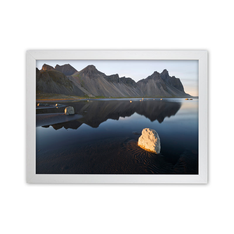 Stillness Art Print by Karsten Wrobel White Grain