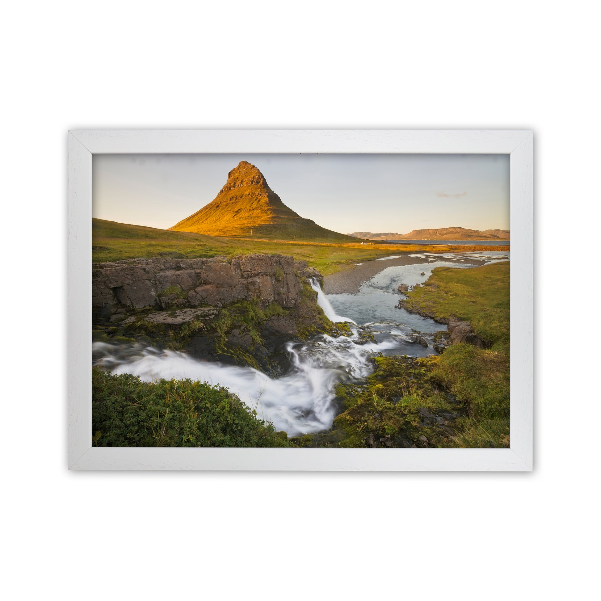 Church Falls Art Print by Karsten Wrobel White Grain