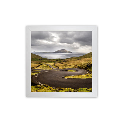 Going Round Art Print by Karsten Wrobel White Grain