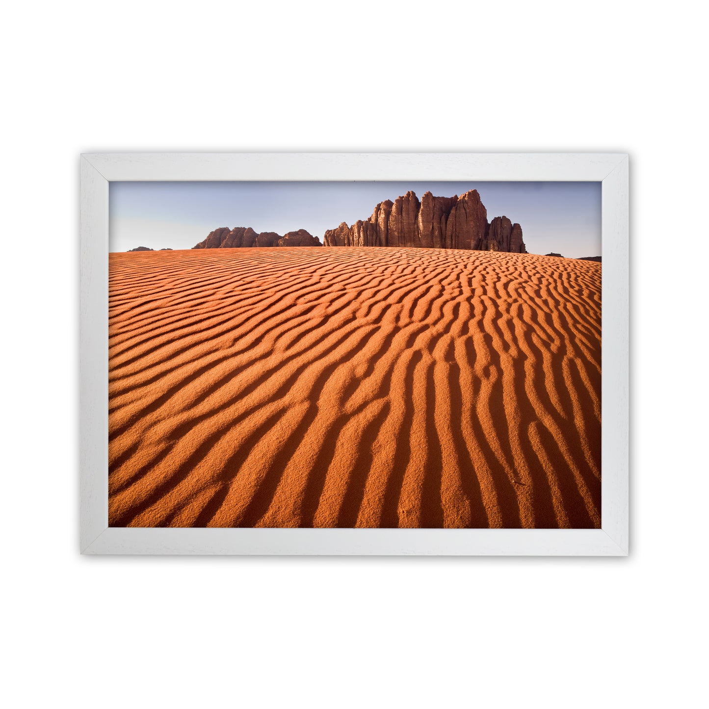 Rise Above Landscape Art Print by Karsten Wrobel White Grain