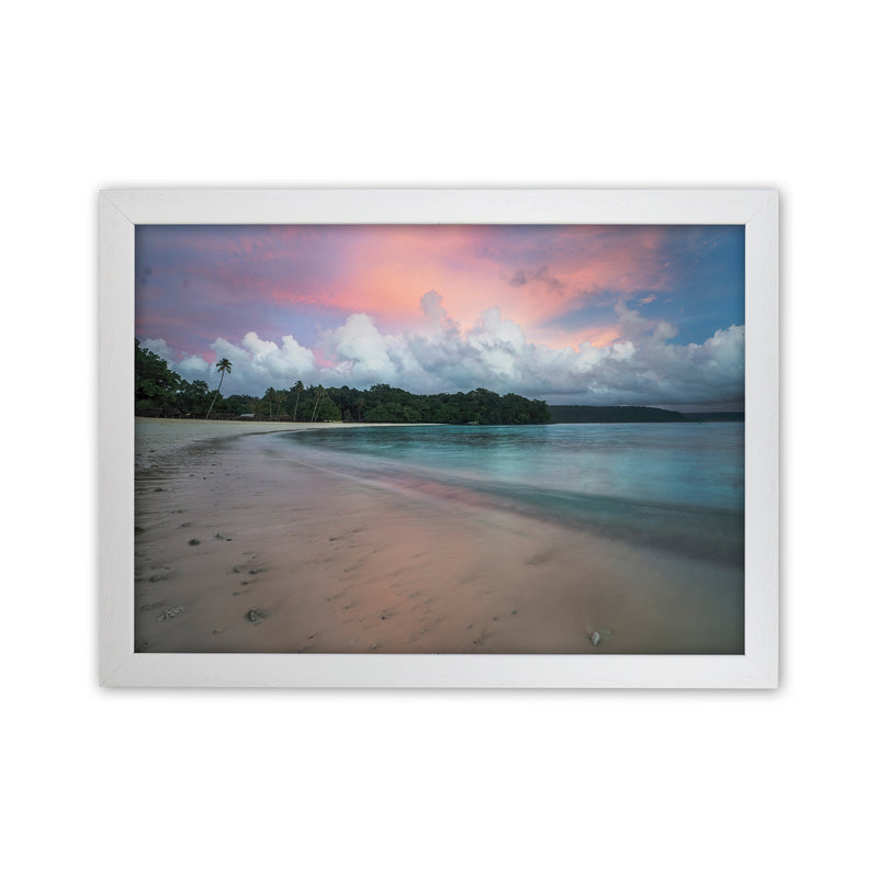Champagne Sunrise Art Print by Karsten Wrobel White Grain