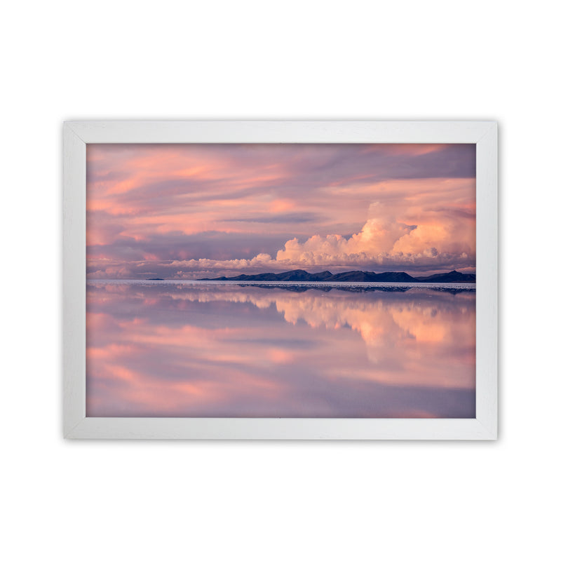 Uyuni Pastels Art Print by Karsten Wrobel White Grain
