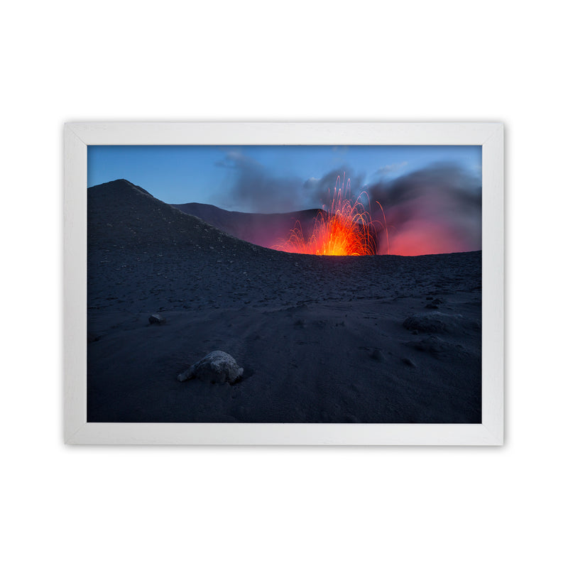 Approaching Hell Art Print by Karsten Wrobel White Grain