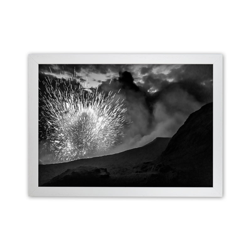 T=0 Art Print by Karsten Wrobel White Grain