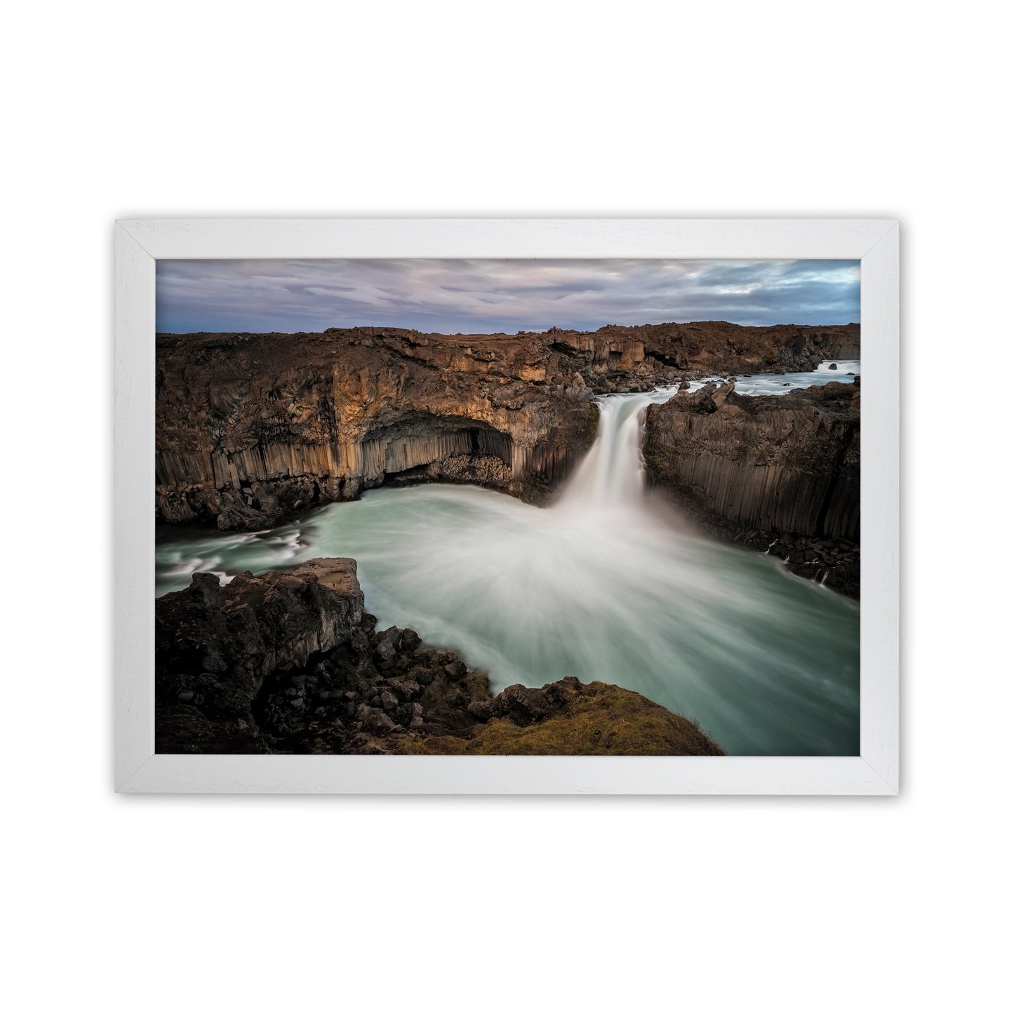 Afterglow Art Print by Karsten Wrobel White Grain