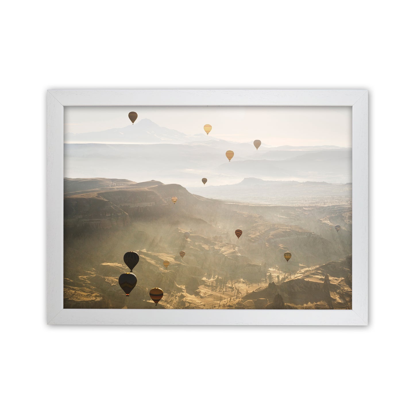 Up Up Away Art Print by Karsten Wrobel White Grain