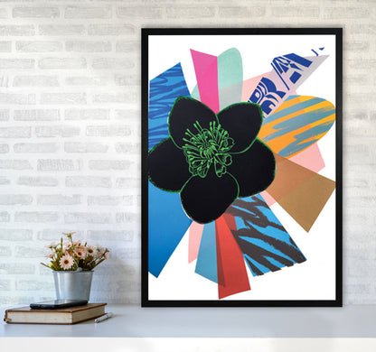Bang 2 Art Print by Kate Heiss A1 White Frame