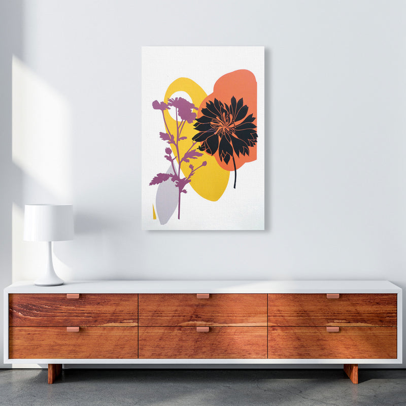 Scabiosa & Daisy Art Print by Kate Heiss A1 Canvas