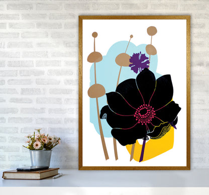 Anemone postcard Art Print by Kate Heiss A1 Print Only