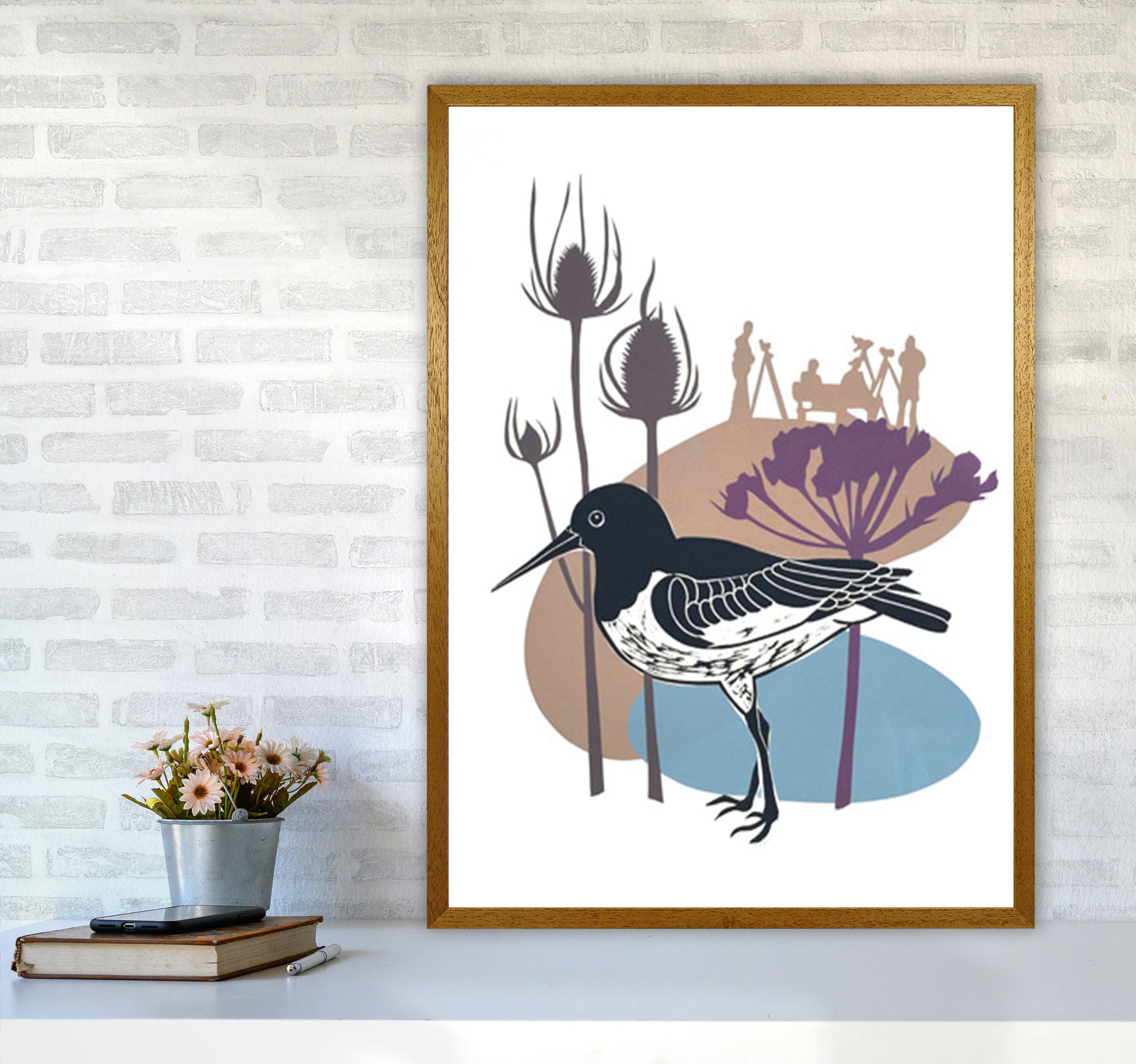 Birdwatchers Art Print by Kate Heiss A1 Print Only