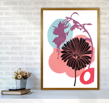 Fuschia Art Print by Kate Heiss A1 Print Only