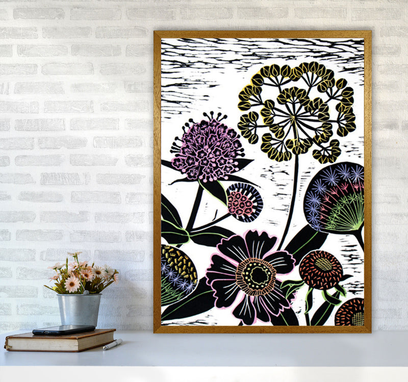 Autumn Seeds Art Print by Kate Heiss A1 Print Only