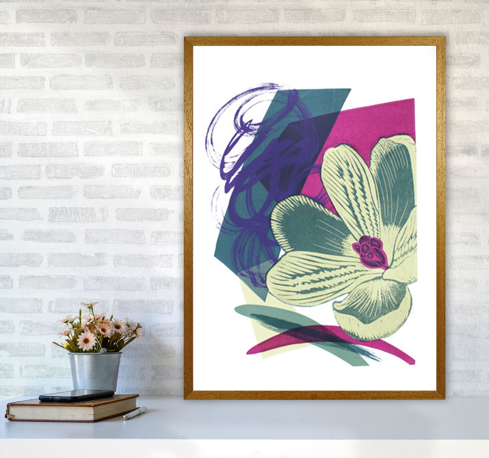 Spring Garden Art Print by Kate Heiss A1 Print Only