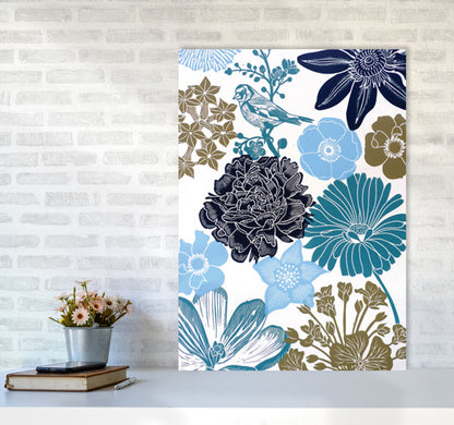 Cottage Garden 8 Art Print by Kate Heiss A1 Black Frame