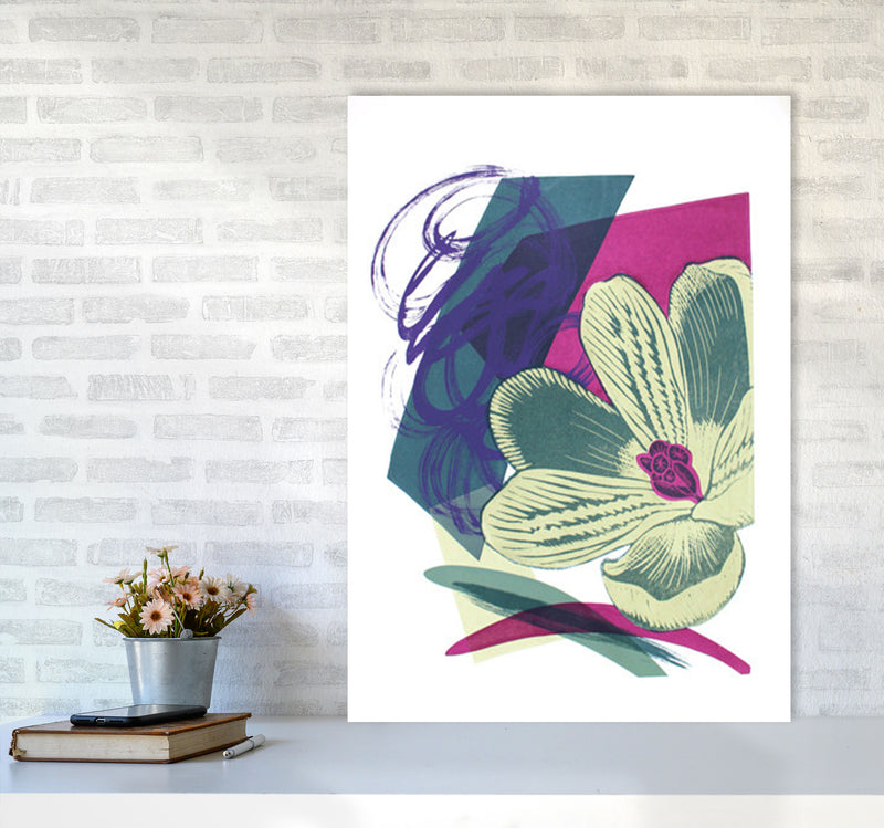 Spring Garden Art Print by Kate Heiss A1 Black Frame