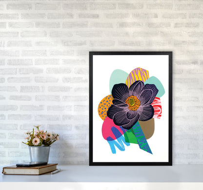 Anemone 2 Series 2 Art Print by Kate Heiss A2 White Frame
