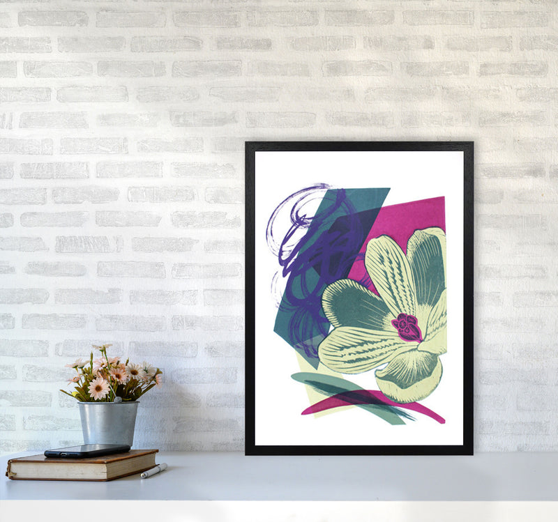 Spring Garden Art Print by Kate Heiss A2 White Frame