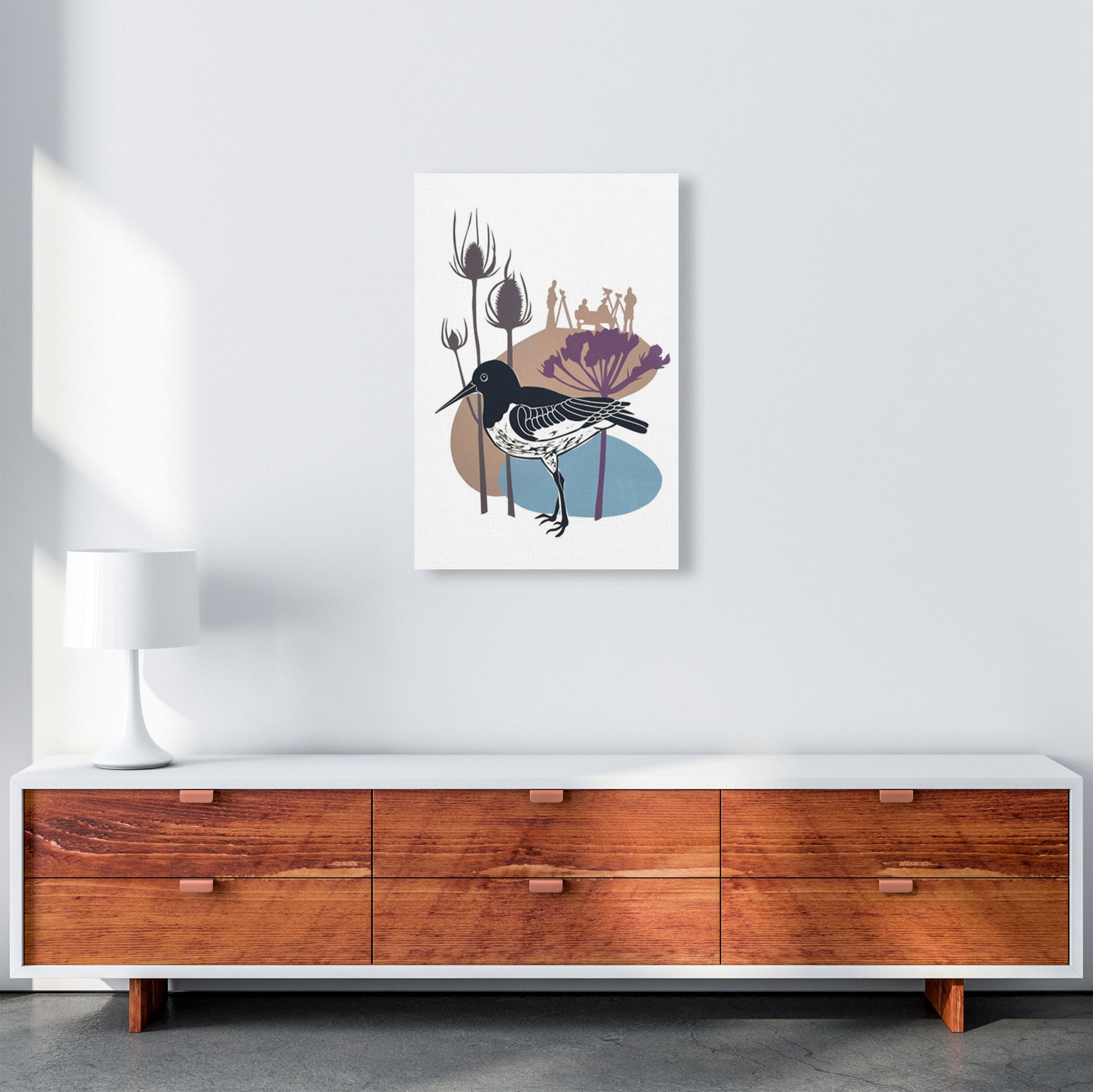Birdwatchers Art Print by Kate Heiss A2 Canvas
