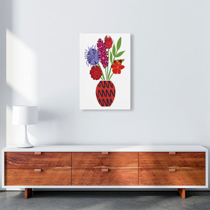 Zig Zag Vase Art Print by Kate Heiss A2 Canvas