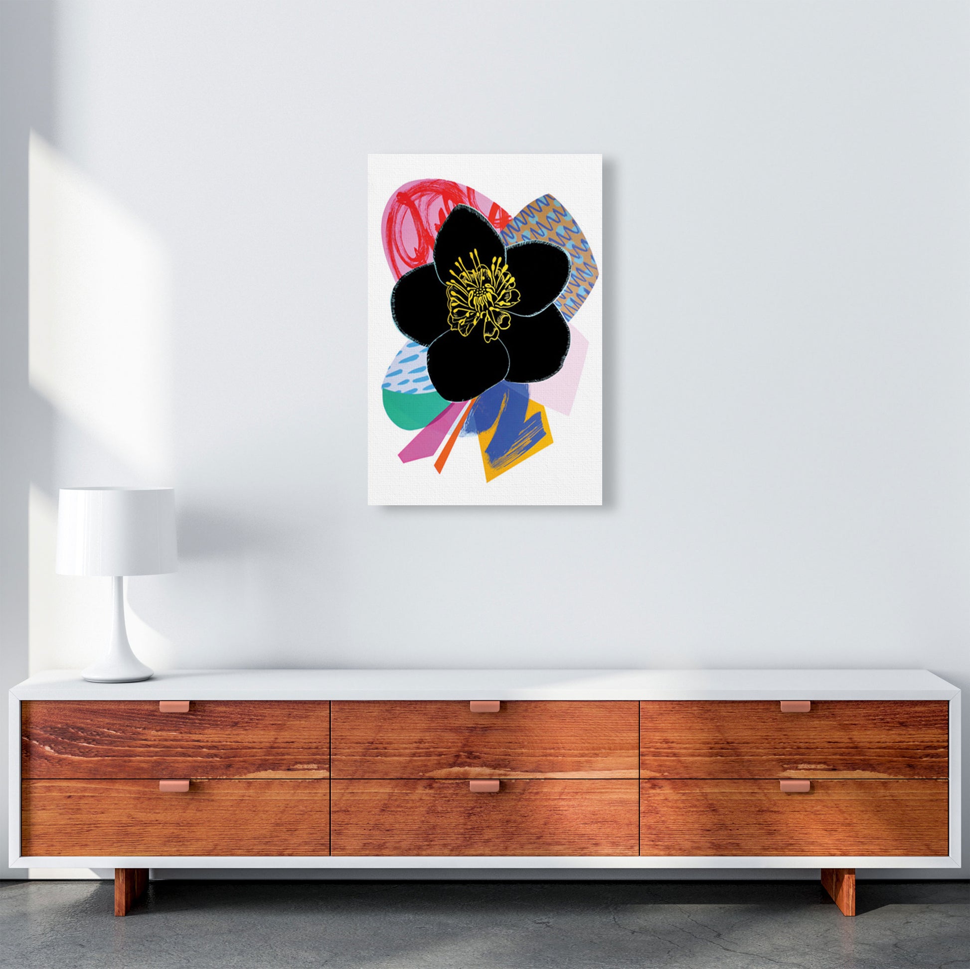 Hellebore 2 Series 1 Art Print by Kate Heiss A2 Canvas