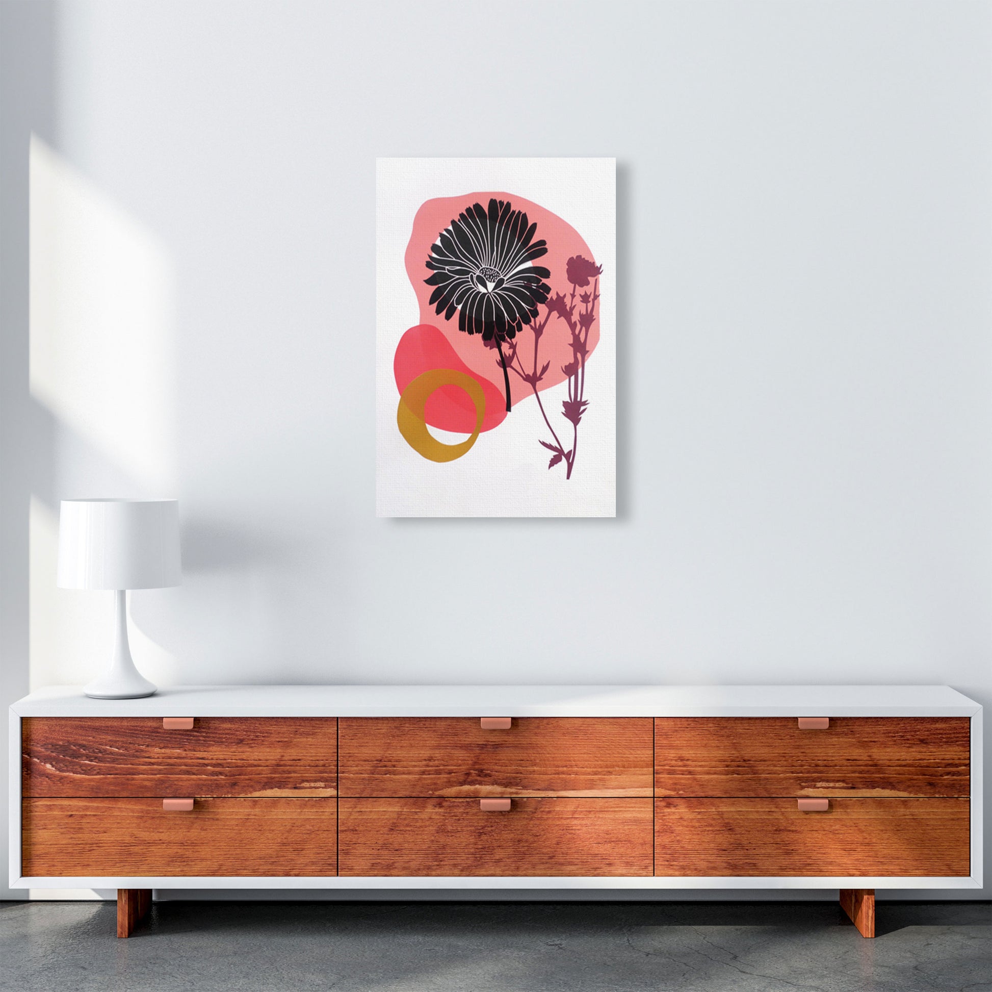 Calendula Officinalis postcard Art Print by Kate Heiss A2 Canvas