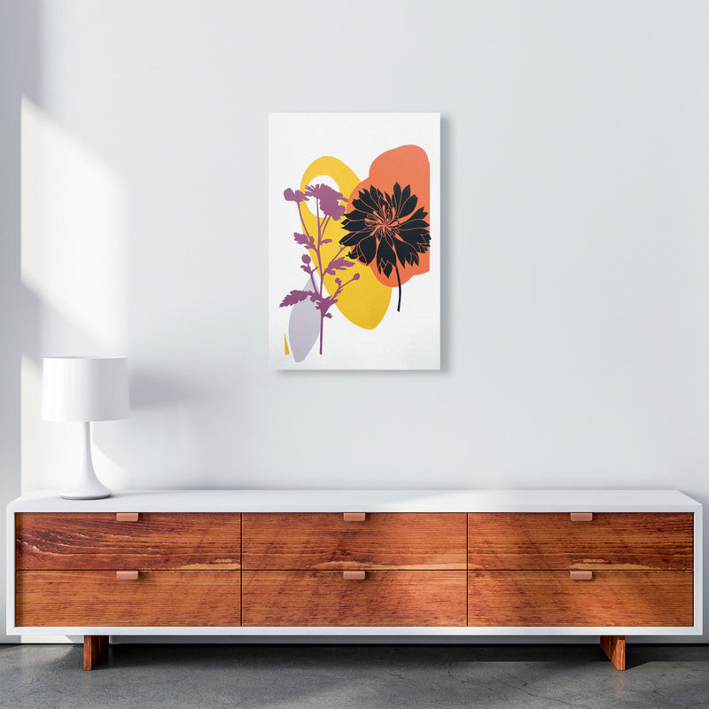 Scabiosa & Daisy Art Print by Kate Heiss A2 Canvas