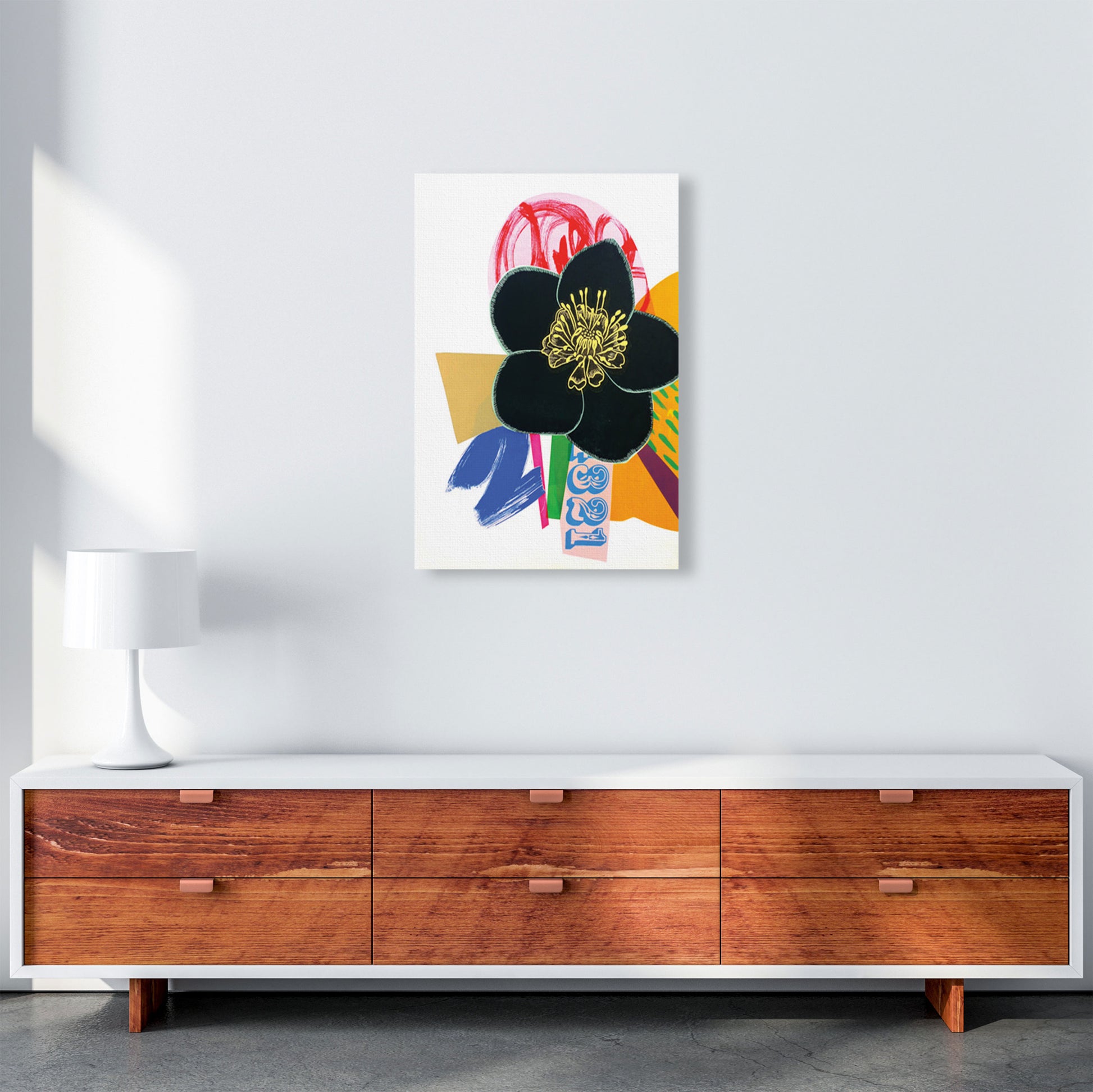 Hellebore 1 Series 1 Art Print by Kate Heiss A2 Canvas