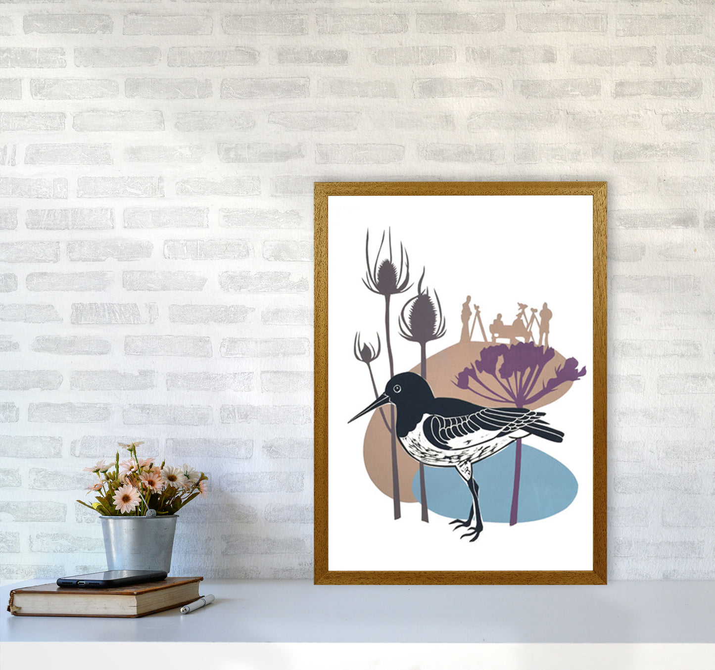 Birdwatchers Art Print by Kate Heiss A2 Print Only