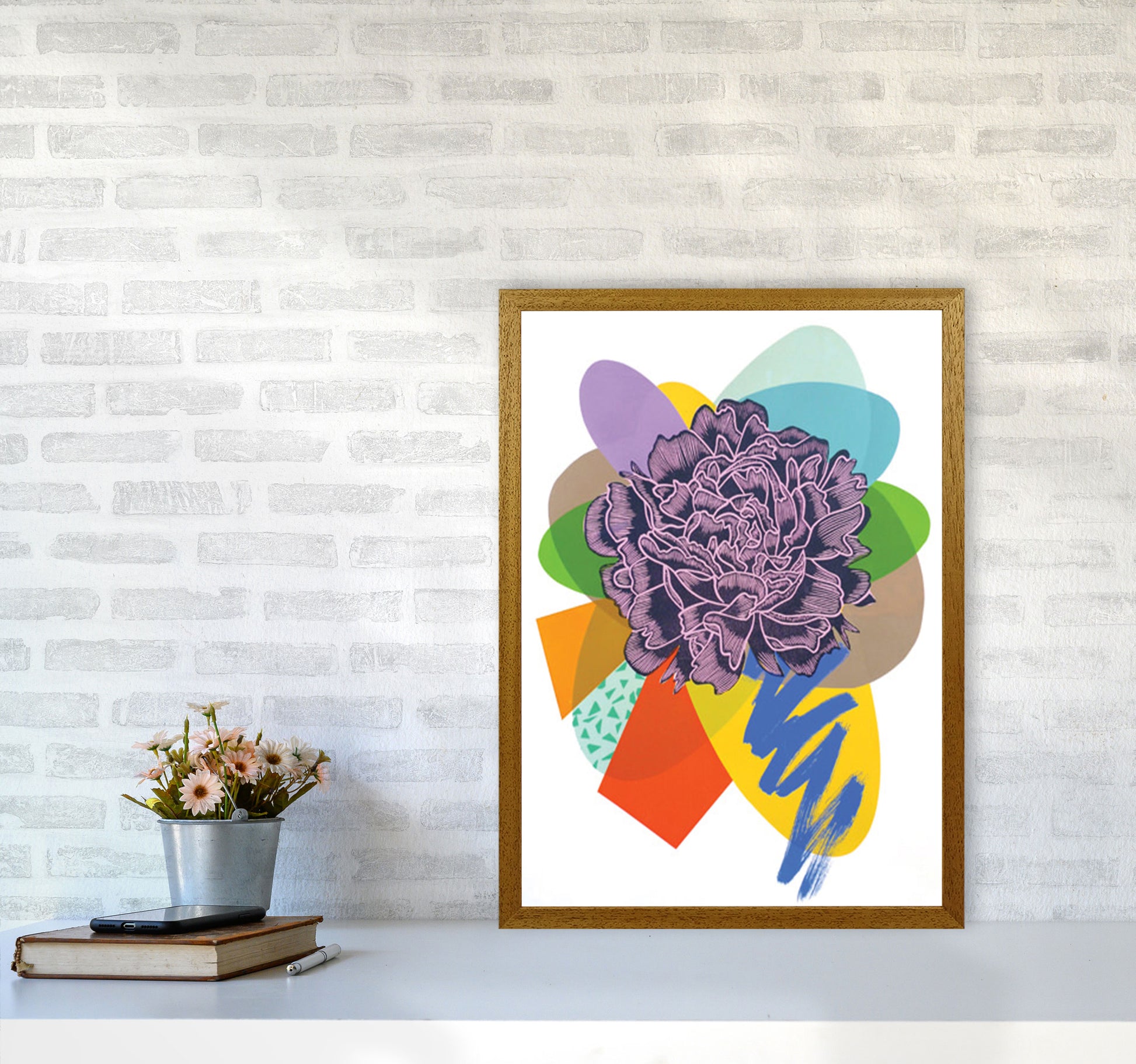 Peony 4 Series 1 Art Print by Kate Heiss A2 Print Only