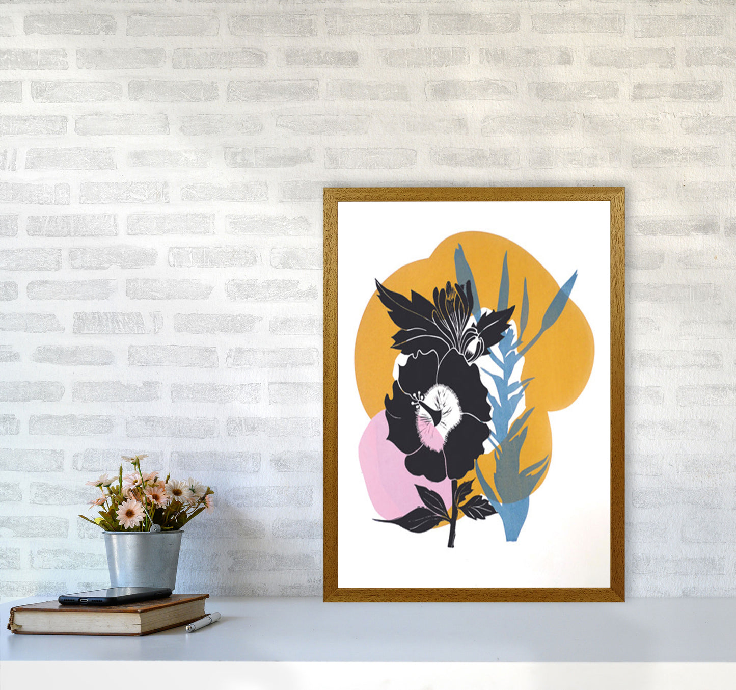 Hibiscus Art Print by Kate Heiss A2 Print Only