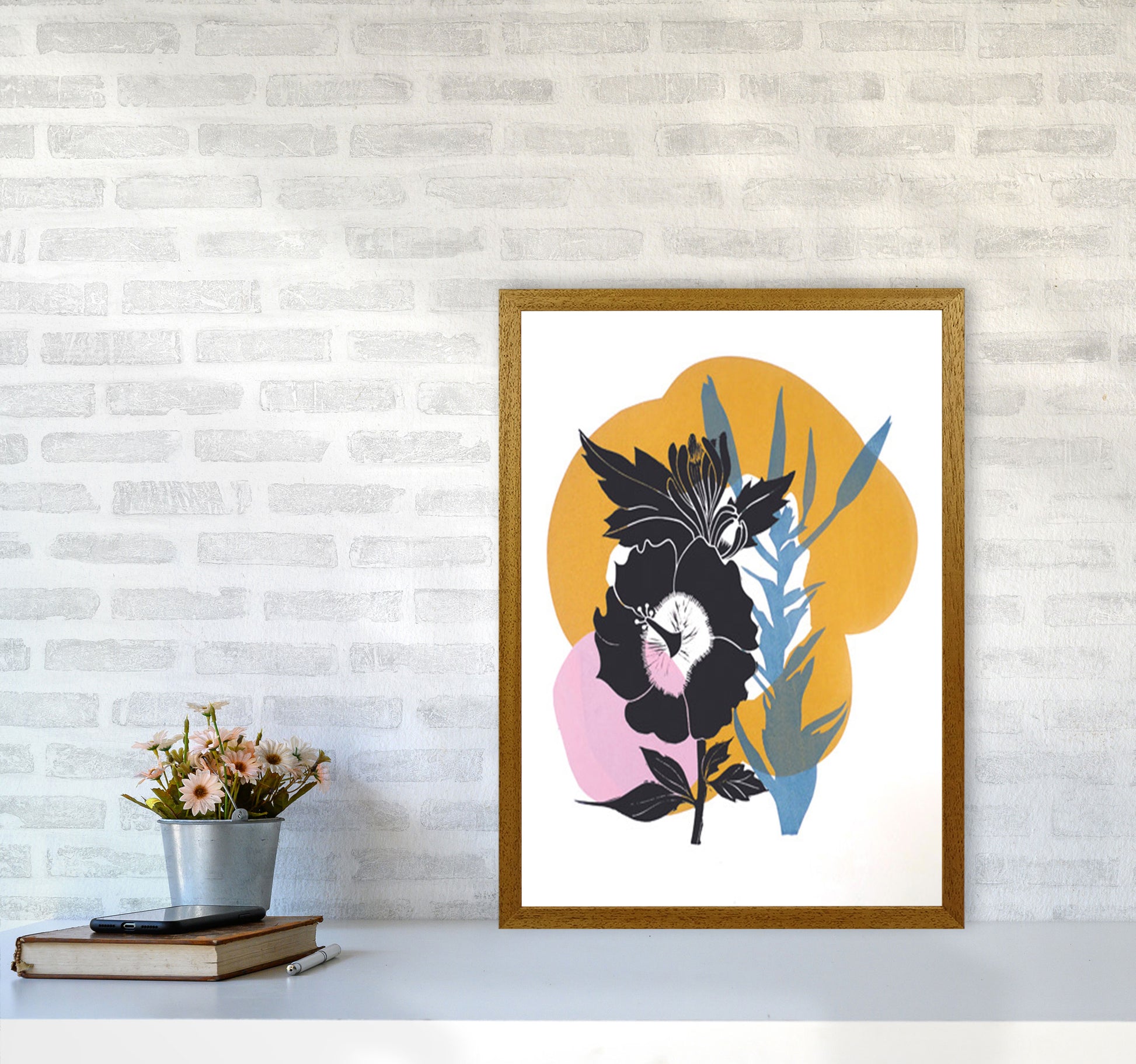 Hibiscus Art Print by Kate Heiss A2 Print Only