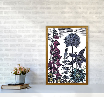 Foxgloves Art Print by Kate Heiss A2 Print Only