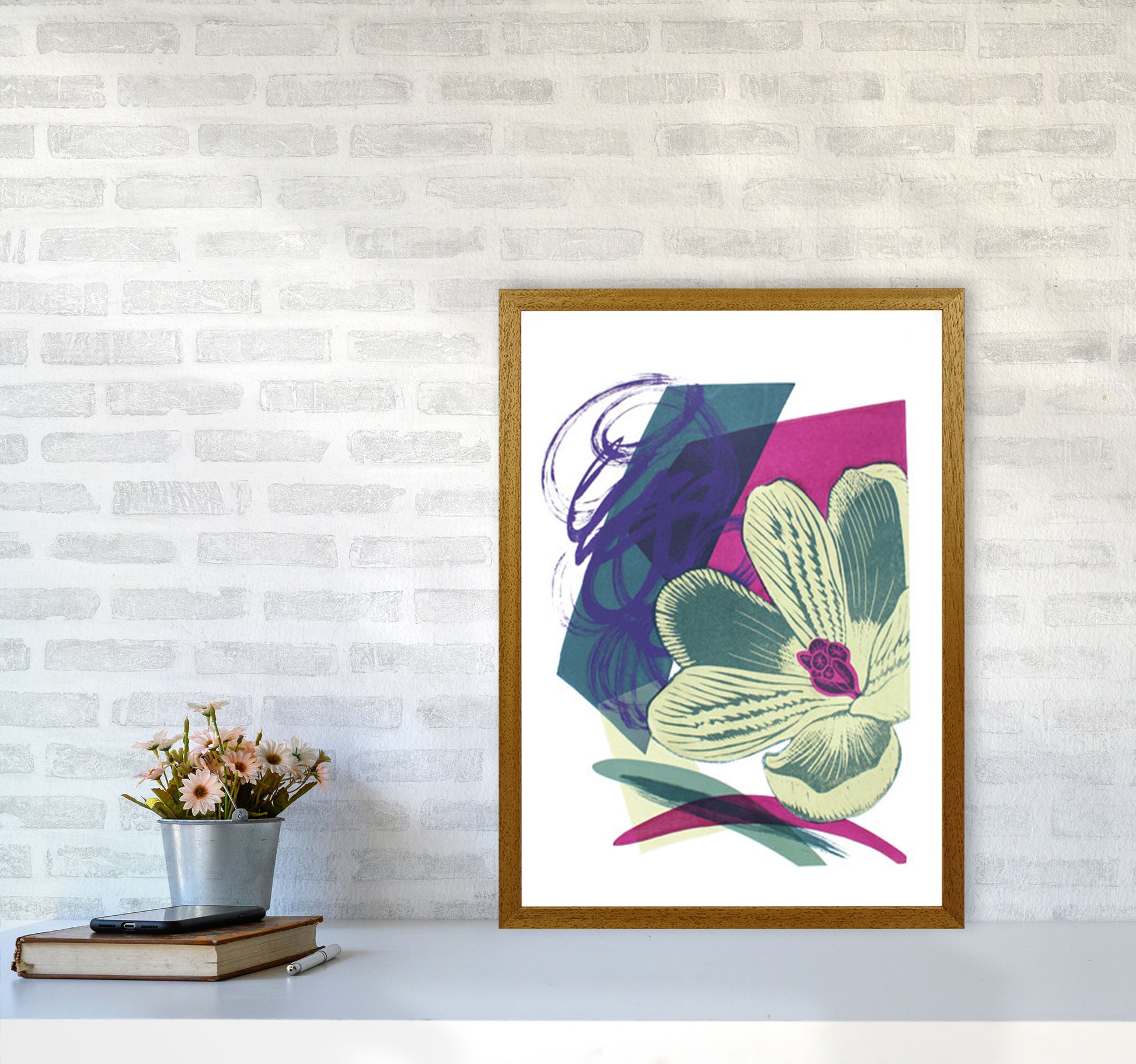 Spring Garden Art Print by Kate Heiss A2 Print Only