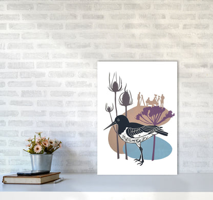 Birdwatchers Art Print by Kate Heiss A2 Black Frame