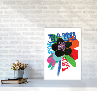 Bang 1 Art Print by Kate Heiss A2 Black Frame