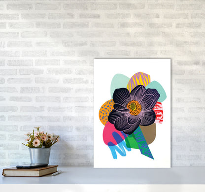 Anemone 2 Series 2 Art Print by Kate Heiss A2 Black Frame