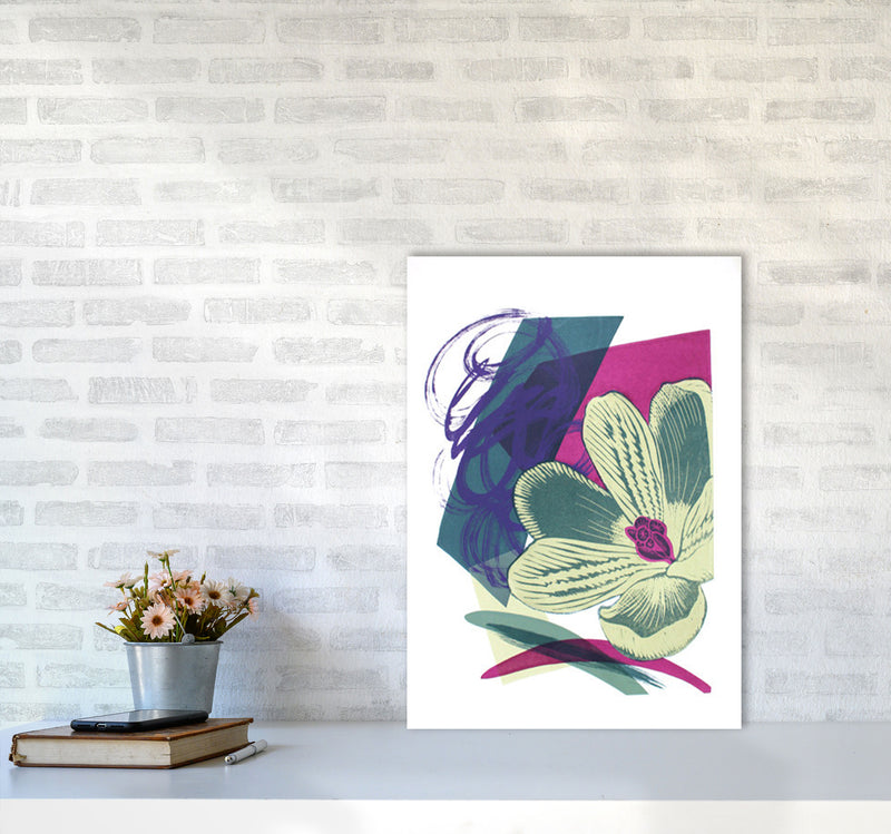 Spring Garden Art Print by Kate Heiss A2 Black Frame