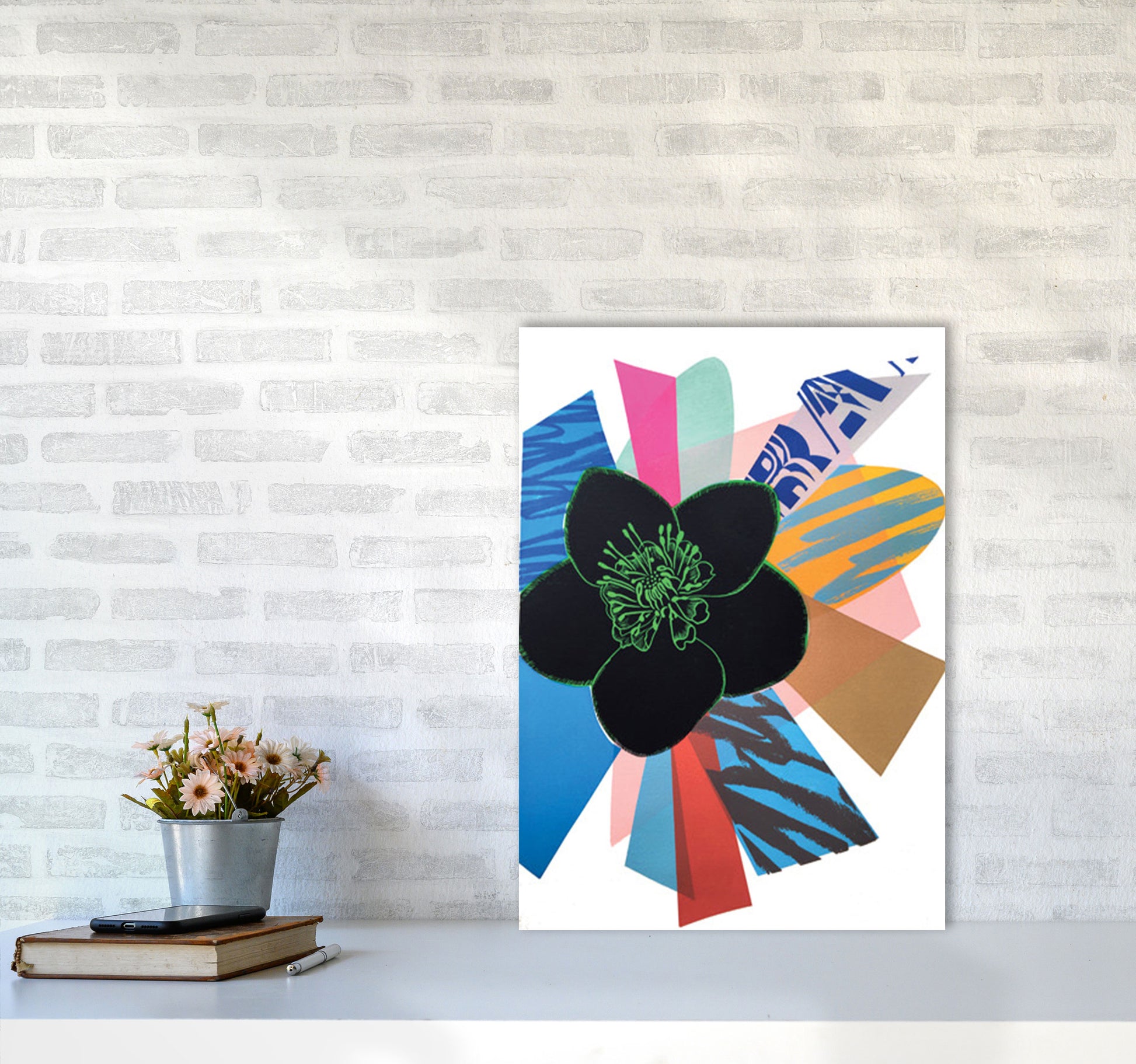 Bang 2 Art Print by Kate Heiss A2 Black Frame