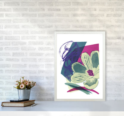 Spring Garden Art Print by Kate Heiss A2 Oak Frame